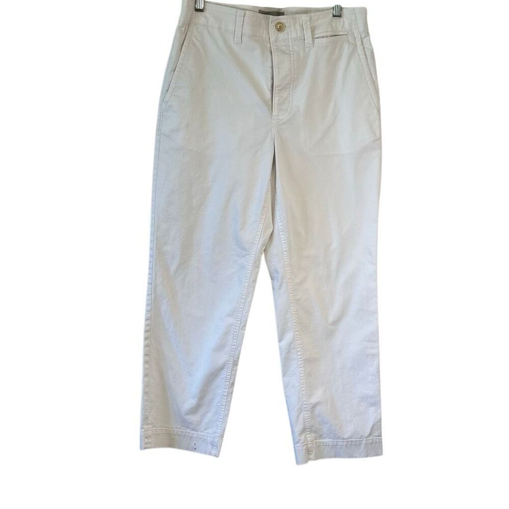 Everlane White Chino Straight leg Pants 6